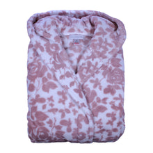 Load image into Gallery viewer, https://images.esellerpro.com/2278/I/950/95/HC08345-slenderella-floral-fleece-robe-blush-pink.jpg