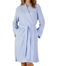 Load image into Gallery viewer, https://images.esellerpro.com/2278/I/191/849/HC3300-slenderella-ladies-womens-waffle-robe-dressing-gown-blue.jpg