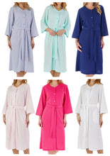Load image into Gallery viewer, https://images.esellerpro.com/2278/I/192/179/HC3302-slenderella-ladies-waffle-button-dressing-gown-2023-group-image.jpg