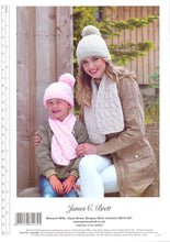 Load image into Gallery viewer, James Brett Double &amp; Chunky Knitting Pattern - Hat &amp; Scarf Set (JB519)