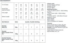 Load image into Gallery viewer, James Brett Double Knitting Pattern - Baby Sweater &amp; Hooded Jumper (JB684)