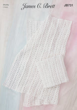 Load image into Gallery viewer, James Brett Chunky Knitting Pattern - Baby Blankets (JB731)