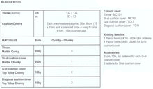 Load image into Gallery viewer, James Brett Chunky Knitting Pattern - Throw &amp; Cushion Covers (JB765)