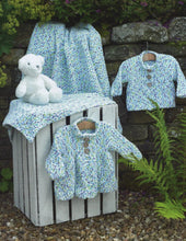 Load image into Gallery viewer, James Brett Flutterby Knitting Pattern - Baby Jacket, Cardigan &amp; Blanket (JB880)