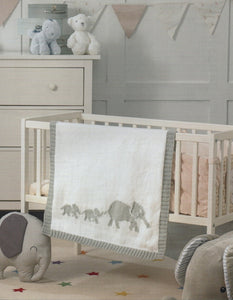 James Brett Babies Double Knit Pattern Elephant Blanket (JB908)