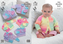 Load image into Gallery viewer, King Cole Double Knitting Pattern - 3842 Cardigans &amp; Sweaters