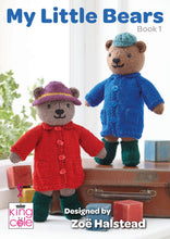 Load image into Gallery viewer, King Cole My Little Bears Knitting Pattern Book 1 – Bear Family