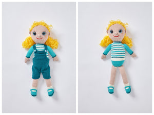 King Cole Playtime Book 1 – Dolls Knitting Booklet By Carol Connelly