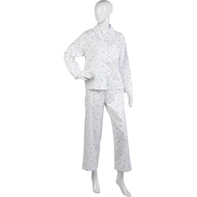 Load image into Gallery viewer, https://images.esellerpro.com/2278/I/975/00/PJ08203-ladies-womens-long-sleeved-full-length-pyjamas-blue.jpg