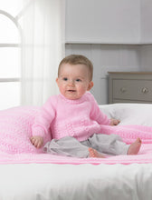 Load image into Gallery viewer, Wendy Peter Pan Baby Double Knitting Pattern - Jumper Slipover &amp; Blanket (PP004)