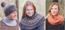 Load image into Gallery viewer, Chunky Knitting Pattern for Ladies Neck Warmer Cowl &amp; Hat (UKHKA 164)