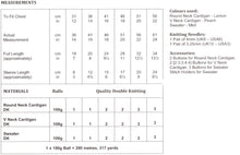 Load image into Gallery viewer, UKHKA 189 Double Knitting Pattern - Baby Cardigans &amp; Sweater