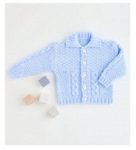 UKHKA 217 Double Knit Knitting Pattern - Baby Jackets