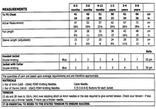 Load image into Gallery viewer, Baby Double Knitting Pattern - UKHKA 20 Jackets