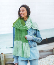 Load image into Gallery viewer, UKHKA 250 Double Knit Knitting Pattern Ladies Accessories Snoods,Scarf &amp; Shawl
