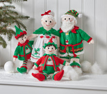 Load image into Gallery viewer, King Cole Christmas knits book 11 - Santa, Mrs Clause &amp; Elf family