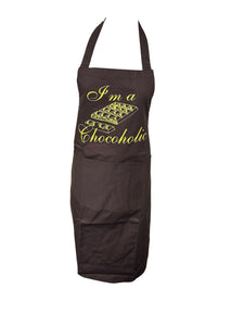 Novelty “I’m a Chocoholic” Apron