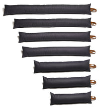 Load image into Gallery viewer, https://images.esellerpro.com/2278/I/201/347/denim-draught-excluder-leatherette-handle-indigo-7-sizes.jpg