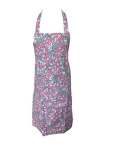 Load image into Gallery viewer, Pink Floral Baking Cooking Full Bib Apron