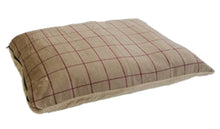 Load image into Gallery viewer, https://images.esellerpro.com/2278/I/175/594/gor-pets-premium-comfy-cushion-replacement-cover-beige-check.jpg