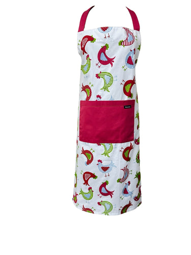 Cotton Hen Design Kitchen Baking Apron 70cm x 87cm