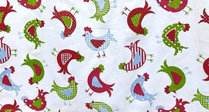 Cotton Hen Design Kitchen Baking Apron 70cm x 87cm