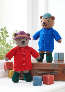 King Cole My Little Bears Knitting Pattern Book 1 – Bear Family