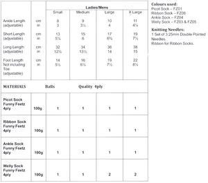 James Brett 4 Ply Knitting Pattern - Ladies & Mens Socks (JB551)