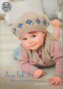 https://images.esellerpro.com/2278/I/131/513/king-cole-aran-book-3-baby-children-knitting-patterns-front.jpg