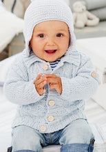 Load image into Gallery viewer, https://images.esellerpro.com/2278/I/147/006/king-cole-baby-book-eight-8-knitting-patterns-9.jpg