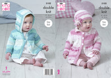 Load image into Gallery viewer, King Cole Double Knitting Pattern - Baby Coats &amp; Hat (5102)