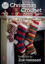 Load image into Gallery viewer, https://images.esellerpro.com/2278/I/119/105/king-cole-christmas-crochet-book-1-image-1.jpg