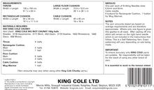 Load image into Gallery viewer, King Cole Chunky Knitting Pattern - Throw &amp; Cushions (5152)