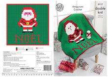 Load image into Gallery viewer, https://images.esellerpro.com/2278/I/146/071/king-cole-double-knit-amigurumi-crochet-pattern-santa-blanket-snowman-toy-5117-border.jpg