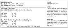 Load image into Gallery viewer, https://images.esellerpro.com/2278/I/139/868/king-cole-double-knit-crochet-pattern-baby-boy-girl-blanket-4890-table.jpg