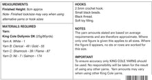 Load image into Gallery viewer, King Cole Crochet Pattern - Meet The Aliens (UFO1)