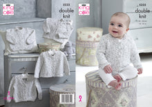 Load image into Gallery viewer, King Cole Double Knitting Pattern - Baby Cardigans (5232)