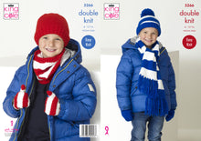 Load image into Gallery viewer, King Cole Double Knitting Pattern - Boys Accessories (5266)