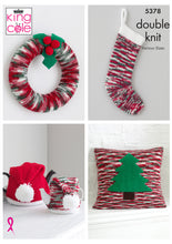 Load image into Gallery viewer, King Cole Double Knitting Pattern - Christmas Accessories (5378)