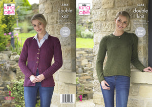 https://images.esellerpro.com/2278/I/170/595/king-cole-double-knit-knitting-pattern-ladies-cardigan-sweater-5364.jpg