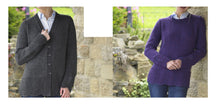 Load image into Gallery viewer, King Cole Double Knitting Pattern - Ladies Cardigan &amp; Sweater (5365)