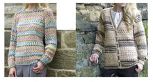 Load image into Gallery viewer, King Cole Double Knitting Pattern - Ladies Sweater &amp; Cardigan (5304)