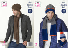 Load image into Gallery viewer, King Cole Double Knitting Pattern - Mens Accessories (5265)