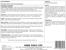 Load image into Gallery viewer, King Cole Double Knitting Pattern - Christmas Candy Cosies (9075)