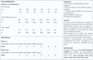 King Cole Double Knitting Pattern - Mens Slipover & Waistcoat (4260)