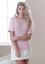 Load image into Gallery viewer, https://images.esellerpro.com/2278/I/150/475/king-cole-finesse-cotton-silk-dk-double-knit-ladies-womens-knitting-pattern-book-one-4.jpg