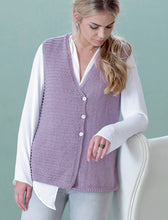 Load image into Gallery viewer, https://images.esellerpro.com/2278/I/150/478/king-cole-finesse-cotton-silk-dk-double-knit-ladies-womens-knitting-pattern-book-two-5.jpg