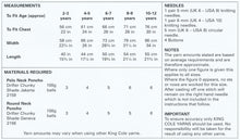 Load image into Gallery viewer, King Cole Chunky Knitting Pattern - Girls Easy Knit Ponchos (4602)