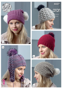 https://images.esellerpro.com/2278/I/147/800/king-cole-ladies-womens-aran-knitting-pattern-hats-5037.jpg