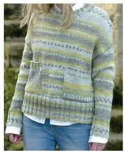 Load image into Gallery viewer, King Cole Chunky Knitting Pattern - Ladies Sweaters with Ribbed Detail (4601)